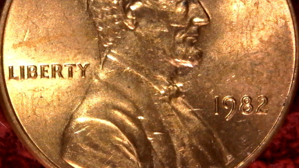 1982-P-Lincoln-Memorial-Cent-With-Nice-Die-Clash-Found-CRH